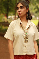 Dhoop - Chhaon | Cotton Shirt | Ivory