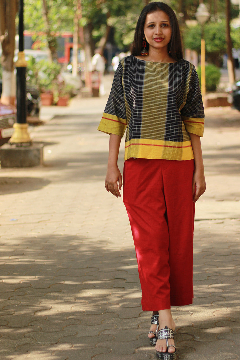 Vairagi | Patteda Anchu Crop Top | Chrome