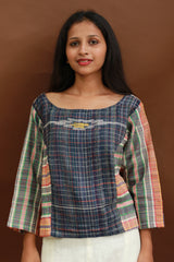 Crop Top | Gamcha Cotton