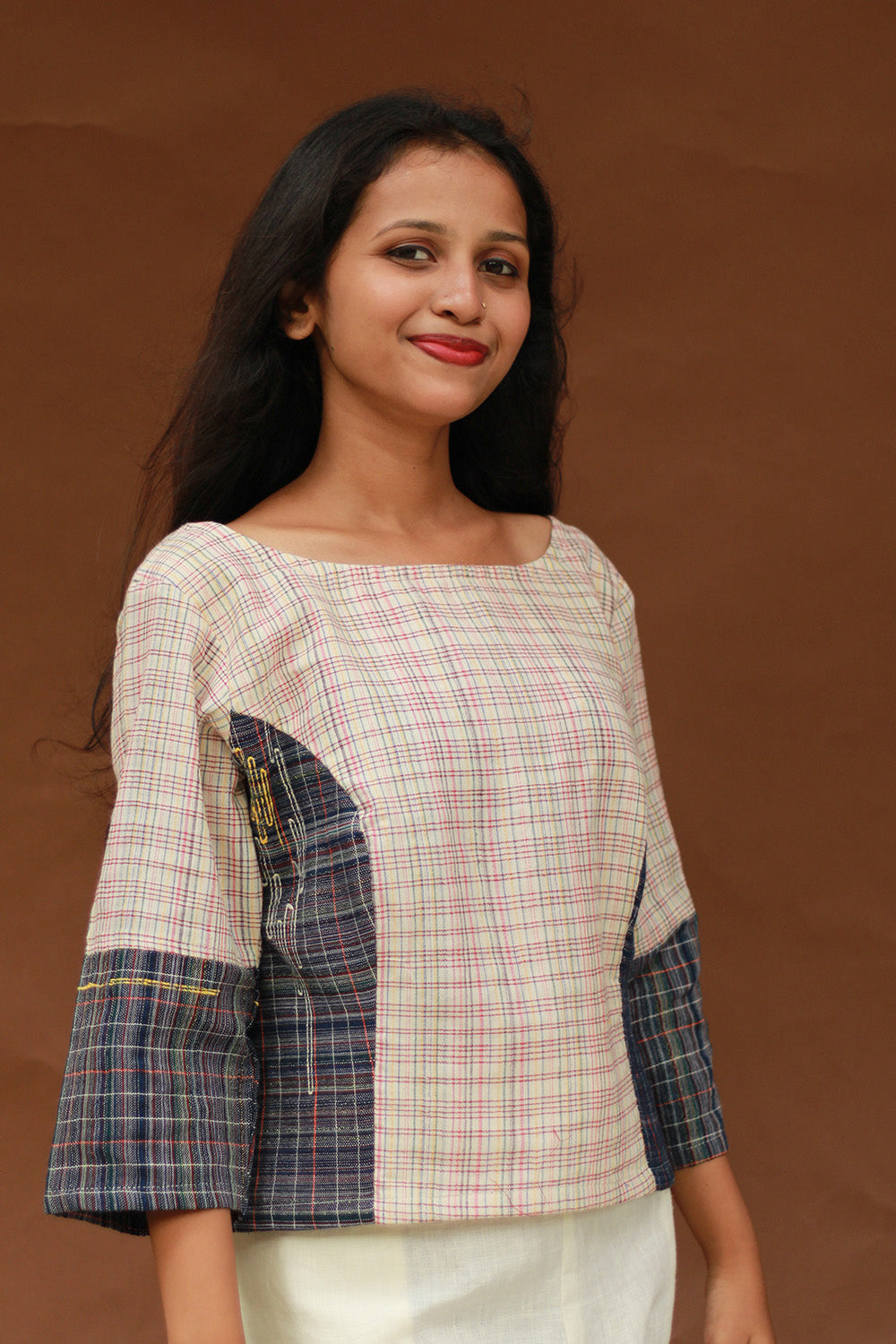 Crop Top | Gamcha Cotton