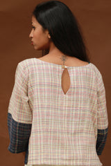 Taral | Crop Top | Gamcha Cotton