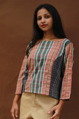 Crop Top | Gamcha Cotton
