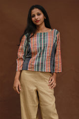 Crop Top | Gamcha Cotton