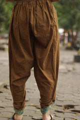 Dhoti Pants | Yellow Ochre Cotton