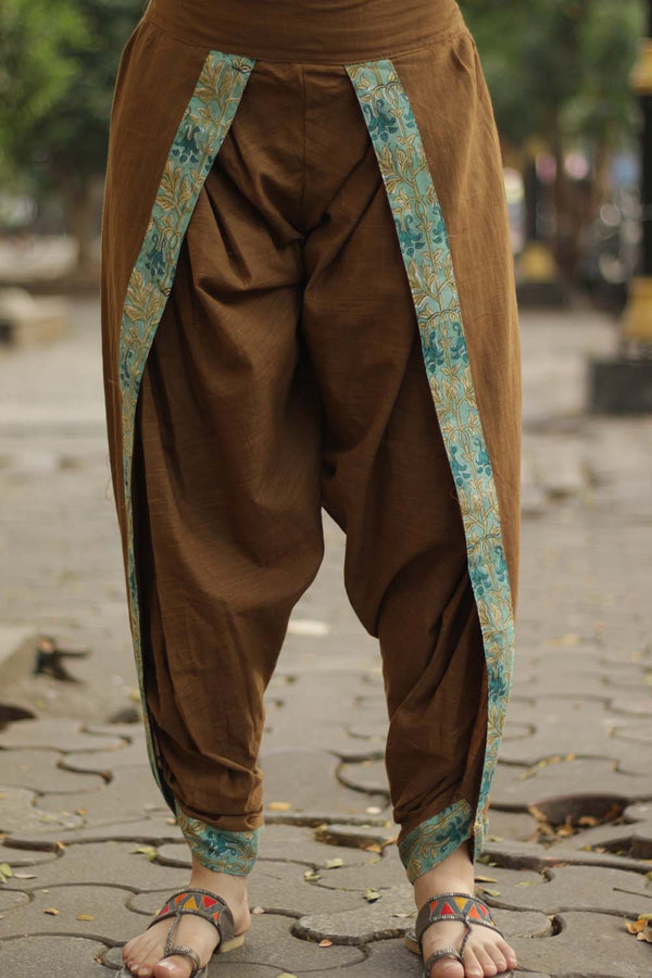Dhoti Pants | Yellow Ochre Cotton