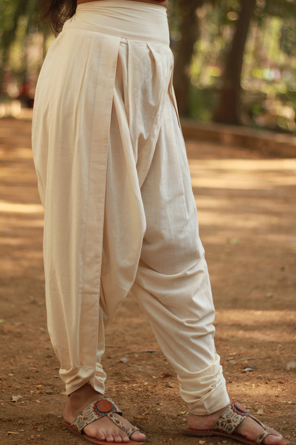 Basic Dhoti | Ivory Cotton