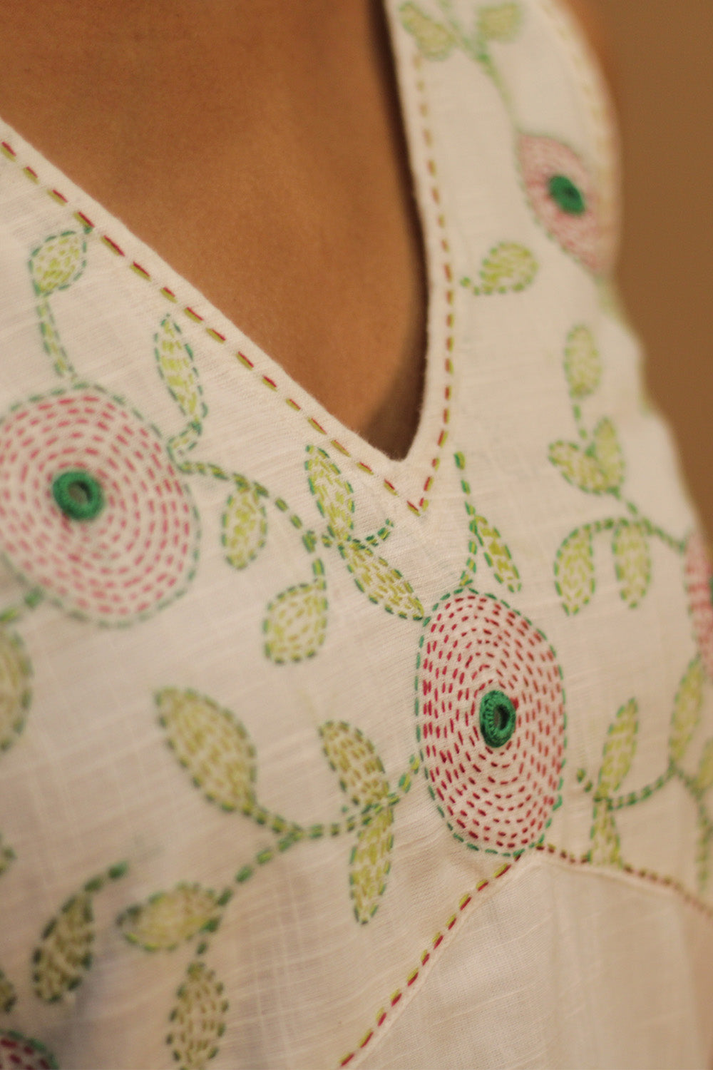 Suhani | Embroidered Dress | Ivory