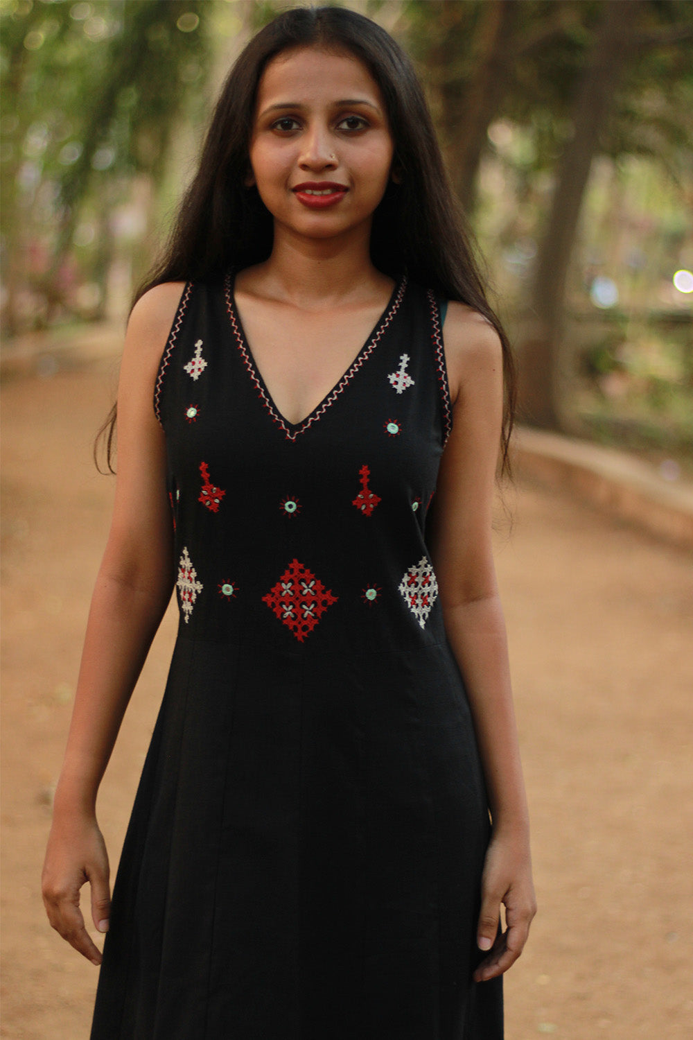 Khwaab | Long Kali Dress | Noir