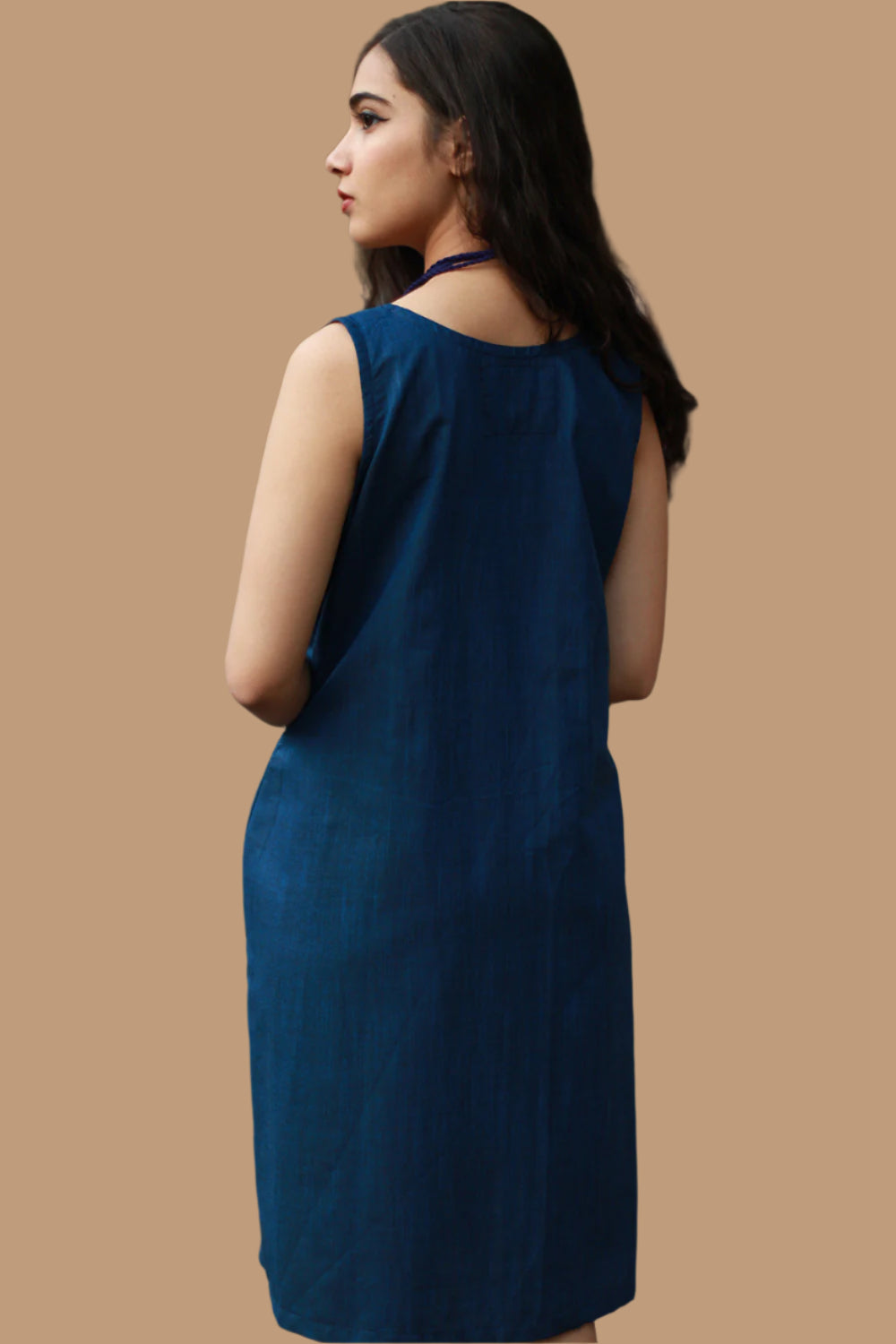 Checkered Cheer | Short Dress | Sapphire Gamcha