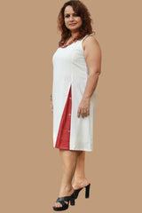 Checkered Cheer | Short Dress | Blanc Gamcha