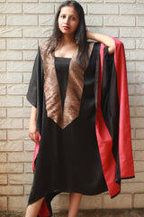 Banarasi Sitaara | Modal Silk Kaftan | Noir