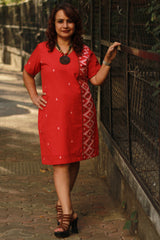 Cherry Fig | Short Dress | Crimson