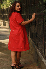 Cherry Fig | Short Dress | Crimson