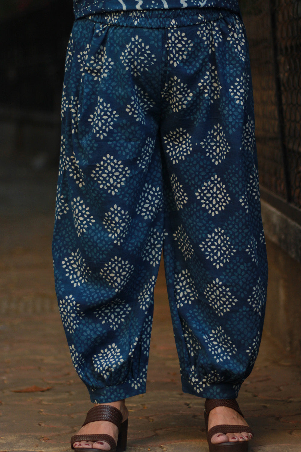 Jheel | Harem Pants | Indigo