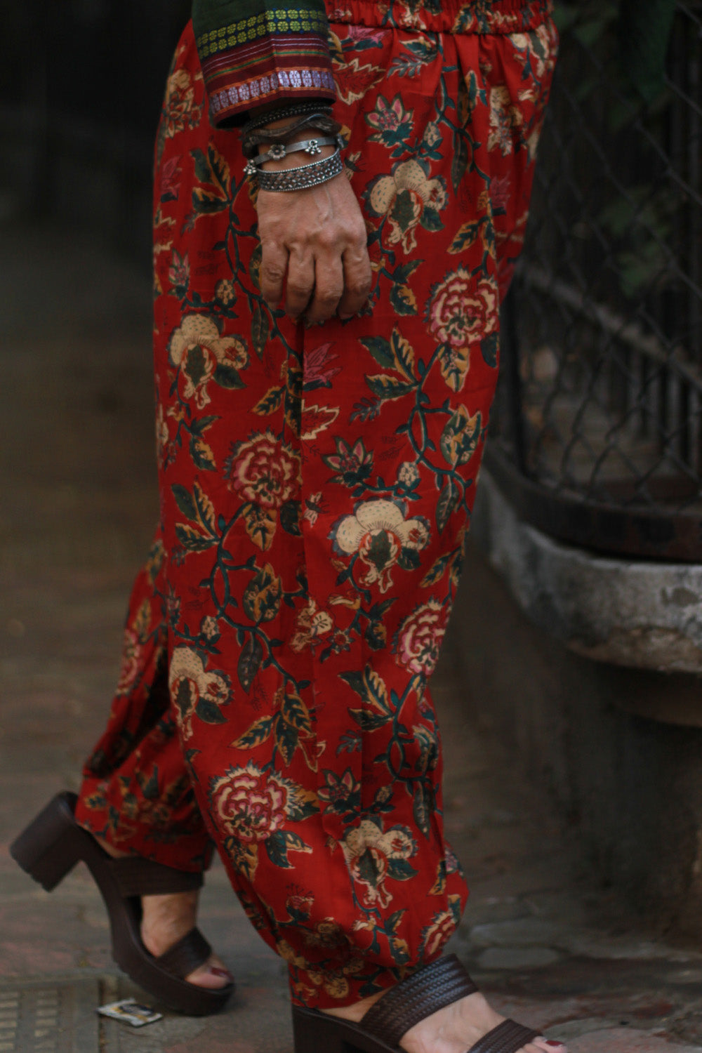 Suhaira | Harem Pants | Rouge Sanganeri
