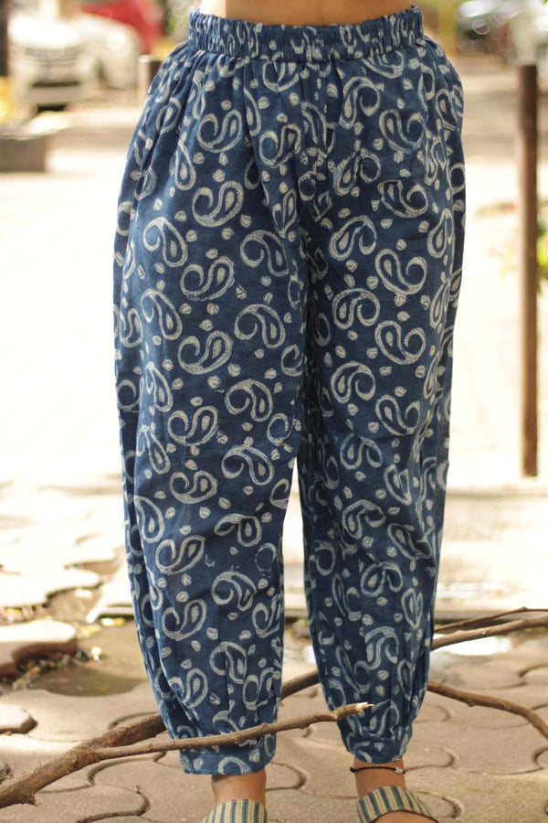 Jheel | Harem Pants  | Double Indigo Kairi