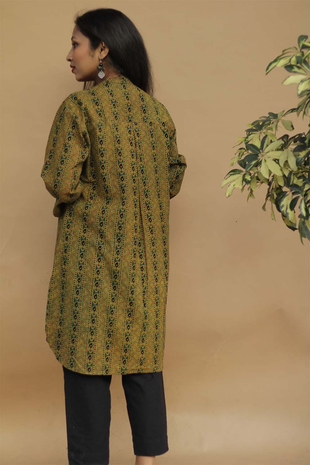 Short Kurta | Green Kairi