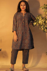 Short Kurta | Navy Universe