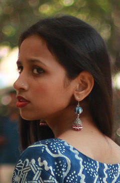 Nakhre | Potli Jhumka | Red & White