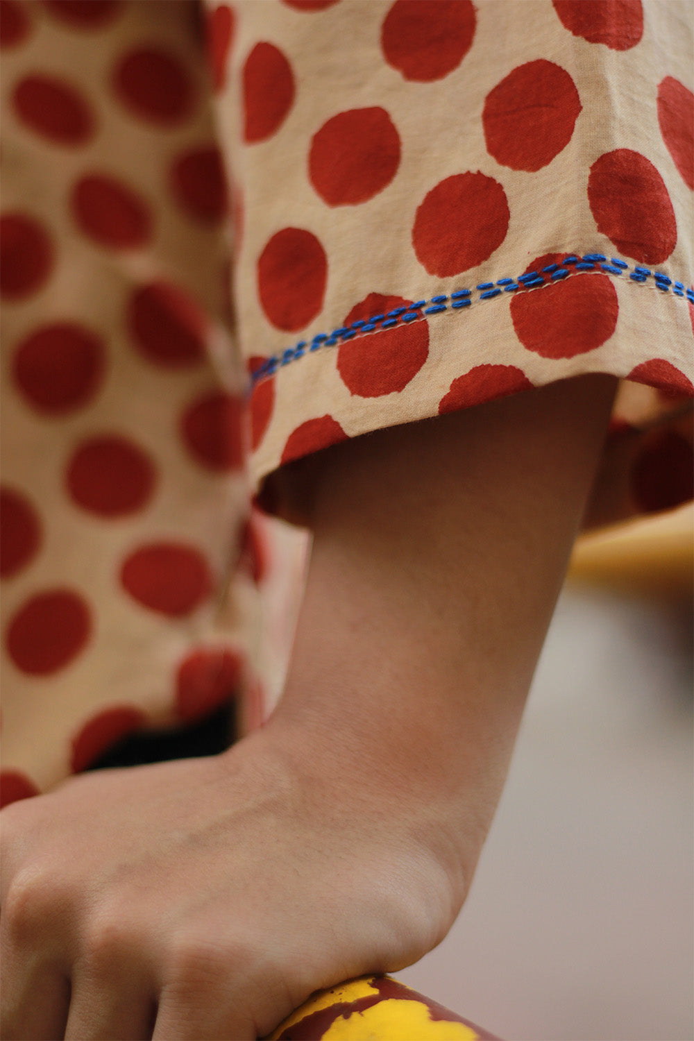 Anjali | Cotton Kurti | Rouge Polka