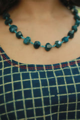 Necklace | Faceted Apatite