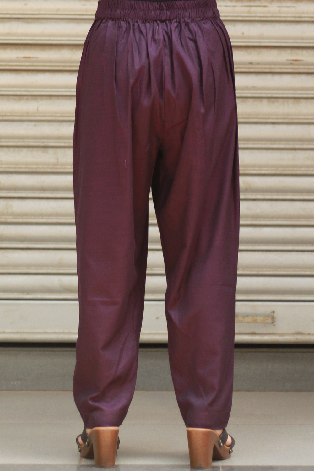 Amala | Slim Pants | Purple