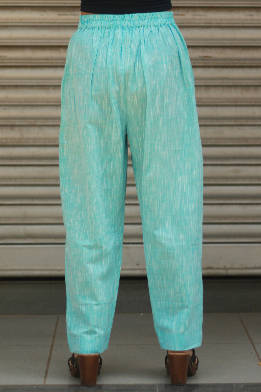 Amala | Slim Pants | Sky Blue