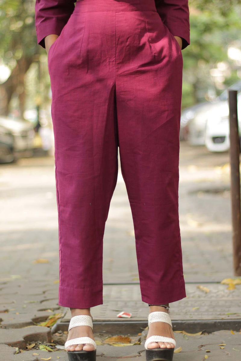 Amala | Slim Pants | Wine