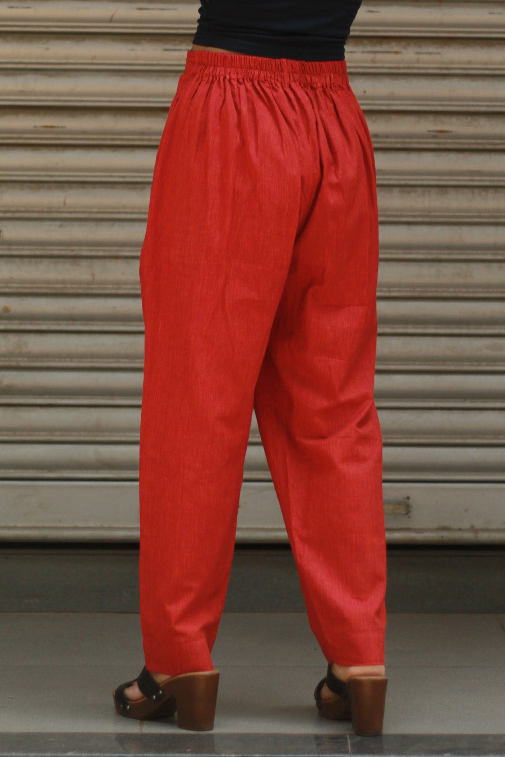Amala | Slim Pants | Coral PInk