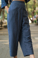 Amala | Slim Pants | Deep Blue