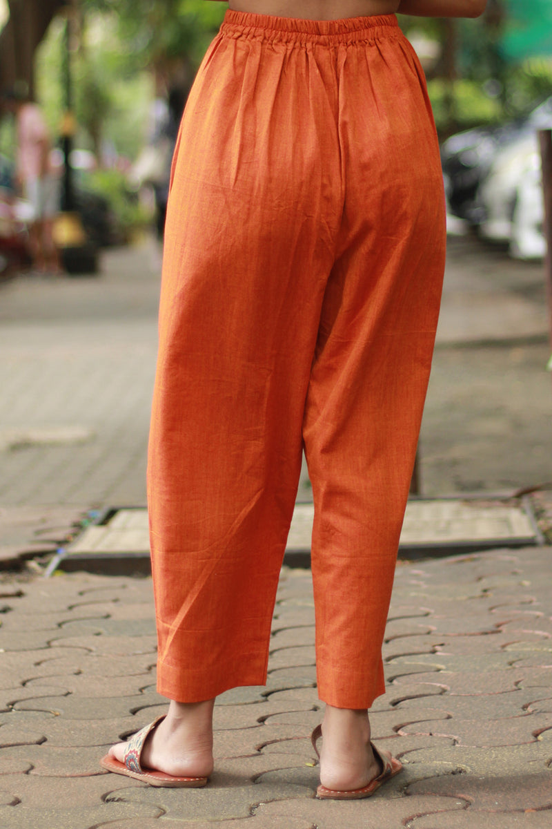 Amala | Slim Pants | Orange