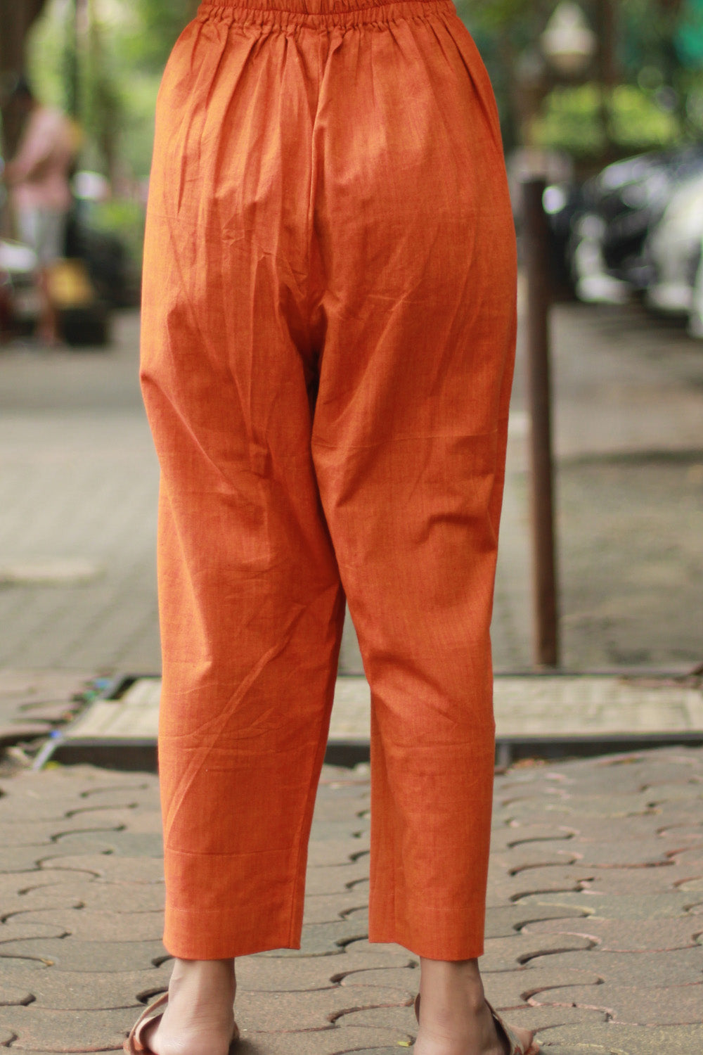 Amala | Slim Pants | Orange