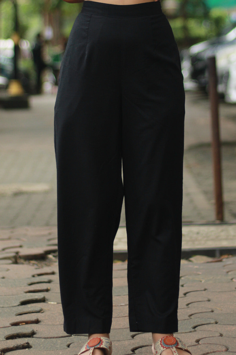 Amala | Slim Pants | Noir