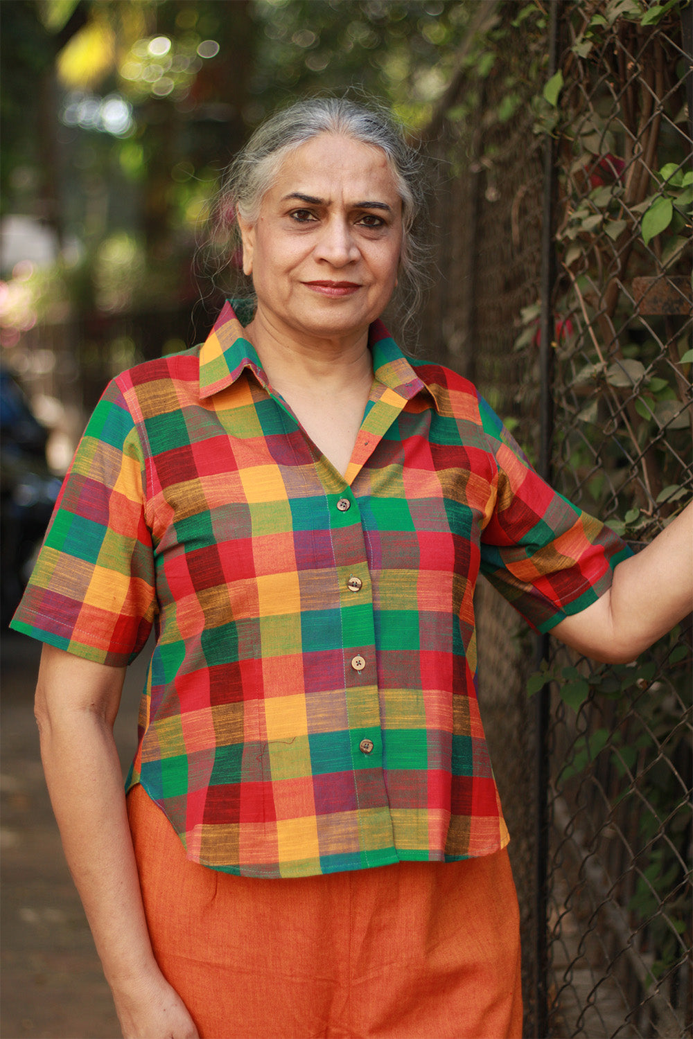 Dhoop - Chhaon | Cotton Shirt | Checkered Medley