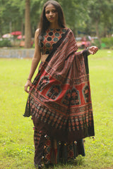 Viharini | Kali Skirt | Ajrakh Medley