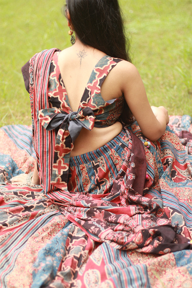 Viharini | Kali Skirt | Ajrakh Medley