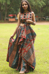 Viharini | Kali Skirt | Ajrakh Medley
