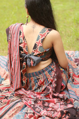 Viharini | Kali Skirt | Ajrakh Medley
