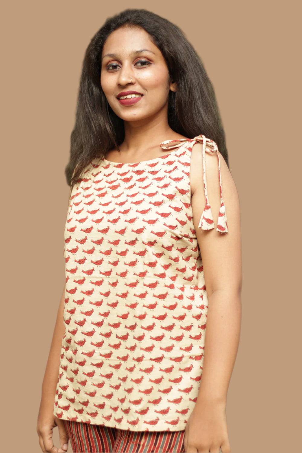 Chanchal | Dori Top | Bagru Birds