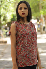 Chanchal | Dori Top | Madder Universe Ajrakh