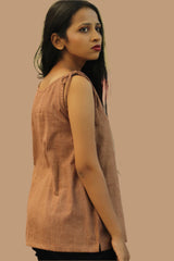 Chanchal | Dori Top | Sienna cotton