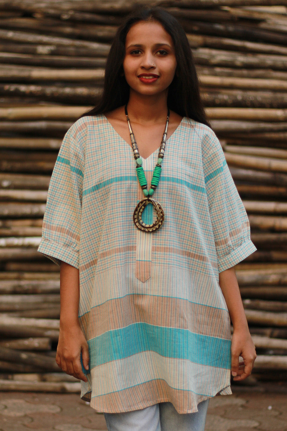 Madhura | Tunic | Ivory Cotton