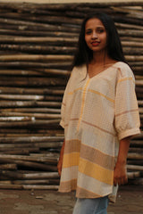Madhura | Tunic | Yellow Cotton