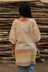 Madhura | Tunic | Yellow Cotton