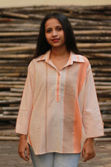 Madhura | Tunic | Tangerine Cotton