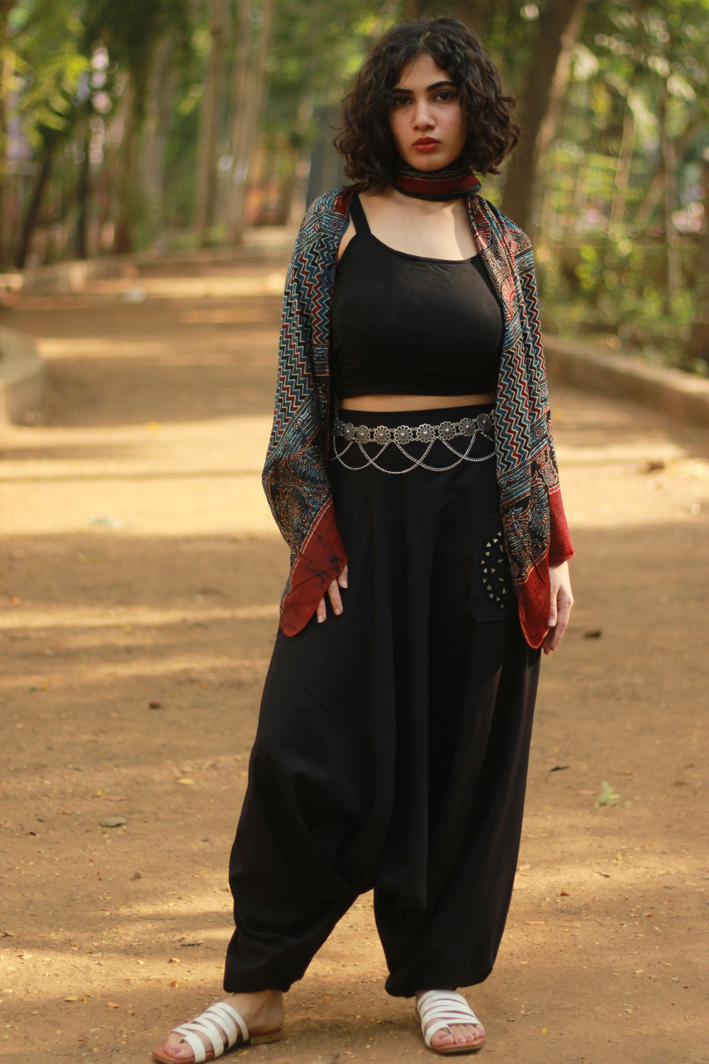 Wayfarer | Drop Crotch Pants | Noir