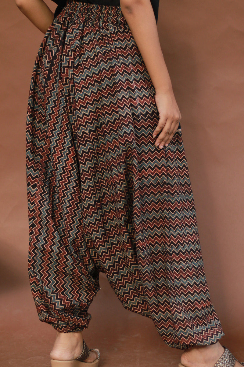 Wayfarer | Drop Crotch Pants | Red Chevron