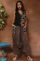 Wayfarer | Drop Crotch Pants | Red Chevron