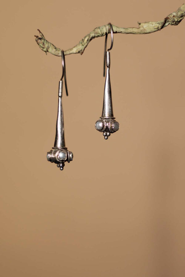Lavangika | Pure Silver Earrings