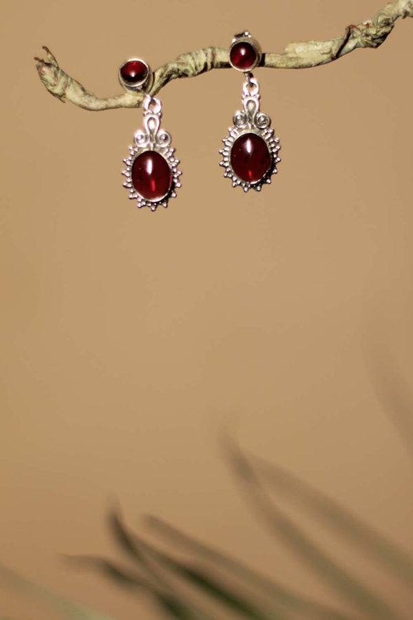 Tamala | Pure Silver Earrings
